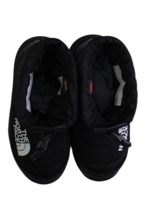 A Black Winter Boots from The North Face in size 10Y for neutral. (Back View)