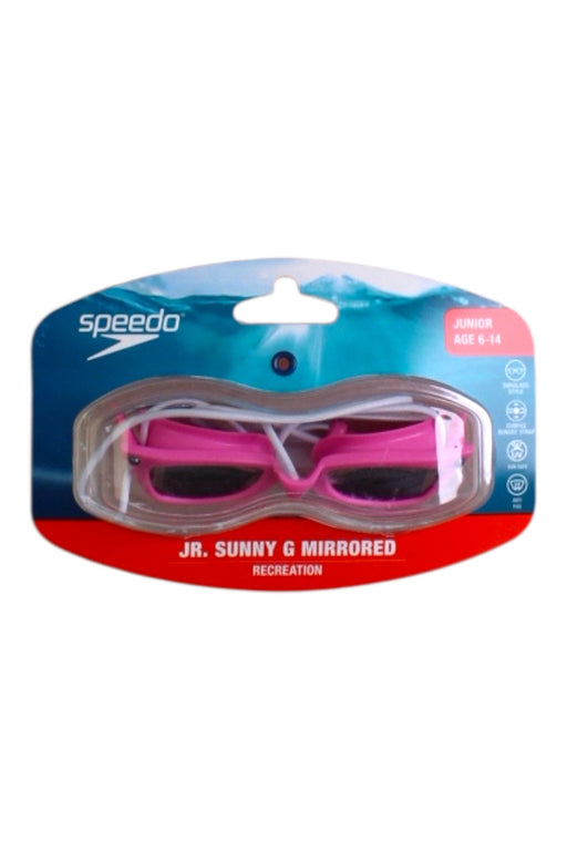 A Pink Sunglasses from Speedo in size 6T for girl. (Front View)