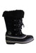 A Black Ski Boots from Sorel in size 12Y for girl. (Front View)