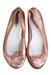 A Pink Flats from Repetto in size 12Y for girl. (Back View)