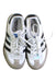 A White Sneakers from Adidas in size 5T for neutral. (Back View)