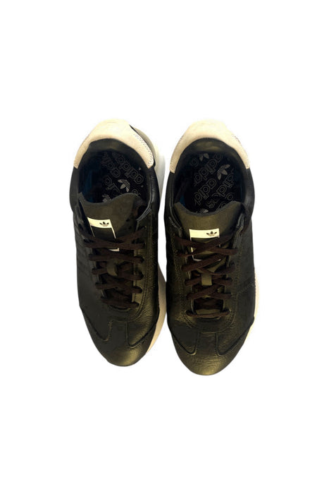 A Black Sneakers from Adidas in size 12Y for neutral. (Front View)