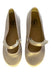 A Silver Flats from Rin in size 7Y for girl. (Back View)