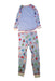 A Multicolour Pyjama Sets from Munki Munki in size 10Y for neutral. (Back View)