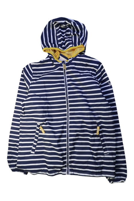 A Navy Rain Jackets from Boden in size 13Y for boy. (Front View)