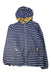 A Navy Rain Jackets from Boden in size 13Y for boy. (Front View)