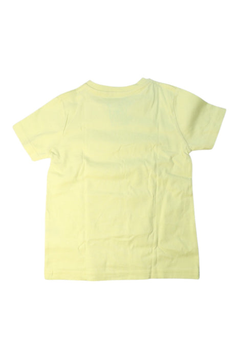 A Yellow Short Sleeve T Shirts from Boden in size 5T for boy. (Back View)