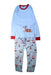 A Blue Pyjama Sets from Sara's Prints in size 14Y for boy. (Front View)