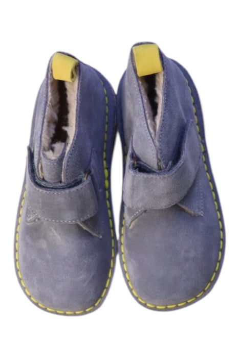 A Blue Booties from Boden in size 4T for boy. (Back View)