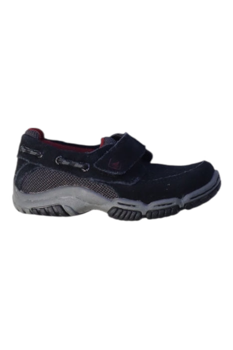 A Black Sneakers from Sperry in size 4T for boy. (Front View)