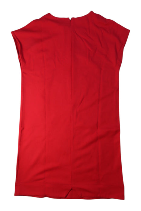 A Red Short Sleeve Dresses from I Pinco Pallino in size 10Y for girl. (Back View)