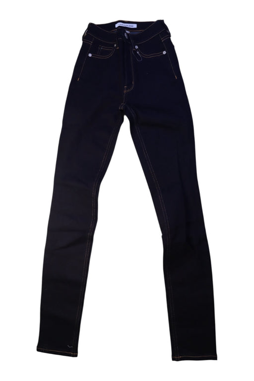 A Navy Jeans from Calvin Klein in size 14Y for girl. (Front View)
