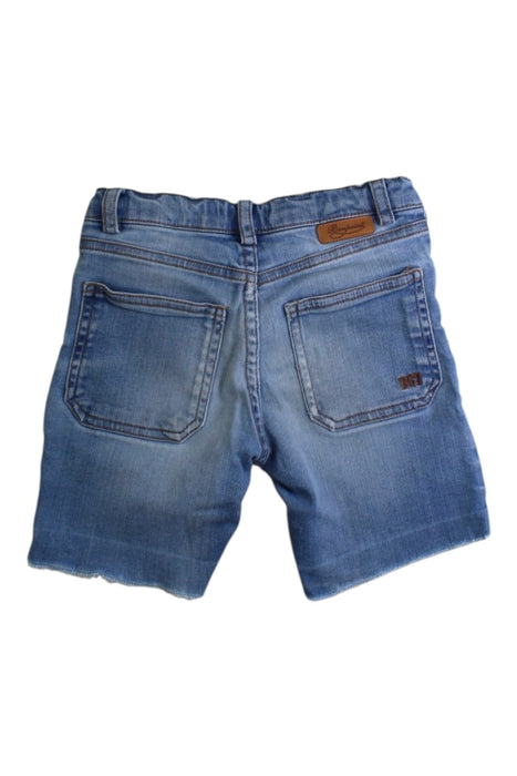 A Blue Shorts from Bonpoint in size 4T for girl. (Back View)