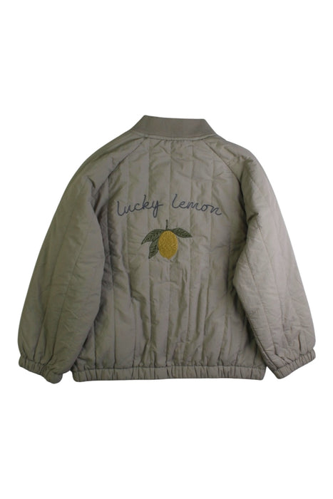 A Grey Puffer/Quilted Jackets from Konges Sløjd in size 4T for neutral. (Back View)