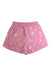 A Pink Shorts from Adidas in size 7Y for girl. (Back View)