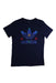 A Navy Short Sleeve T Shirts from Adidas in size 11Y for neutral. (Front View)