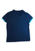 A Navy Short Sleeve Polos from Vilebrequin in size 14Y for boy. (Back View)