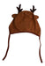 A Brown Winter Hats from Hanna Andersson in size 3-6M for neutral. (Back View)