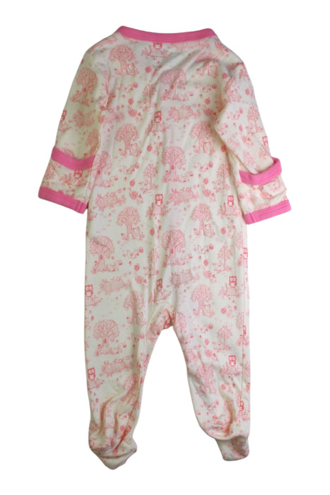A Pink Onesies from Apple Park in size 6-12M for girl. (Back View)