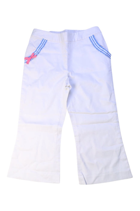 A White Casual Pants from Nicholas & Bears in size 10Y for girl. (Front View)