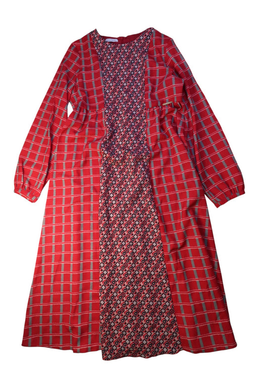 A Red Long Sleeve Dresses from I Pinco Pallino in size 14Y for girl. (Front View)
