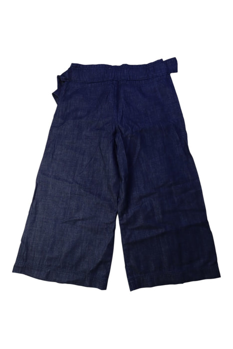 A Navy Casual Pants from I Pinco Pallino in size 10Y for girl. (Back View)