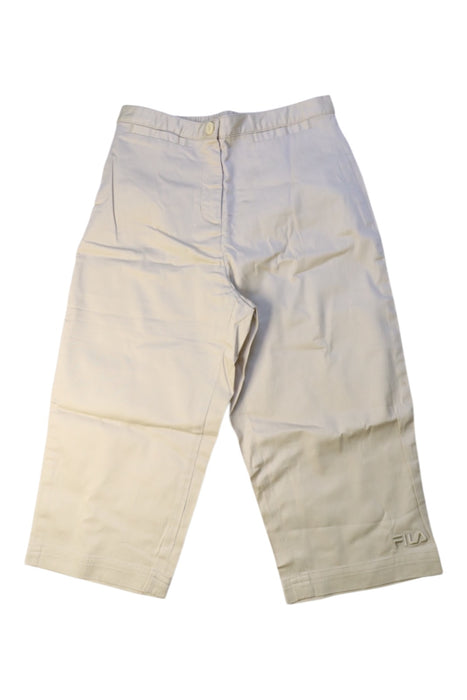 A Ivory Casual Pants from Fila in size 8Y for boy. (Front View)