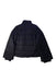 A Black Puffer/Quilted Jackets from I Pinco Pallino in size 10Y for girl. (Back View)