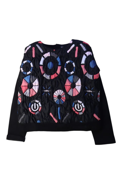 A Multicolour Crewneck Sweatshirts from Armani in size 12Y for girl. (Front View)