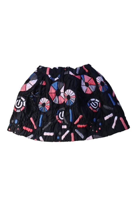 A Black Mid Skirts from Armani in size 12Y for girl. (Back View)