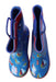 A Blue Rain Boots from Stephen Joseph in size 6T for boy. (Back View)