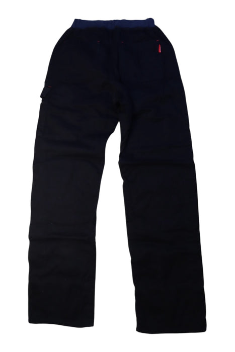 A Black Casual Pants from Miki House in size 12Y for boy. (Back View)