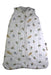A White Sleepsacs from Pottery Barn in size 12-18M for neutral. (Front View)