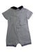 A Grey Short Sleeve Rompers from Nicholas & Bears in size 6-12M for boy. (Back View)