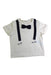 A White Short Sleeve Tops from Nicholas & Bears in size 0-3M for boy. (Front View)