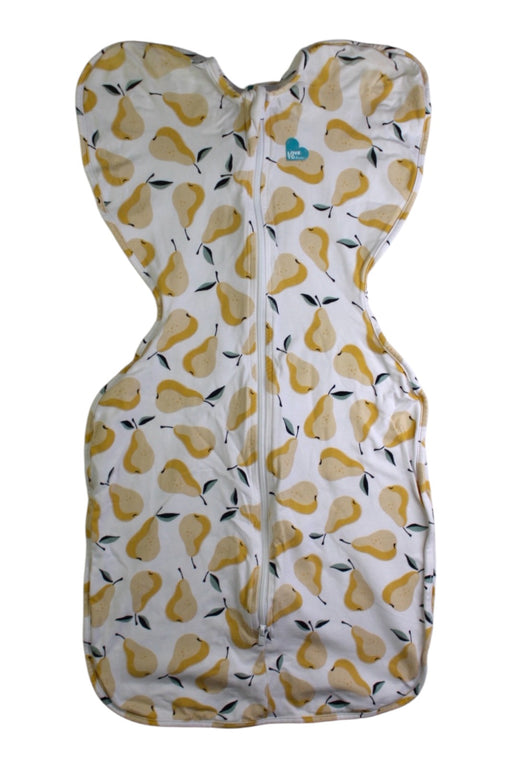 A White Swaddles from Love To Dream in size 3-6M for neutral. (Front View)