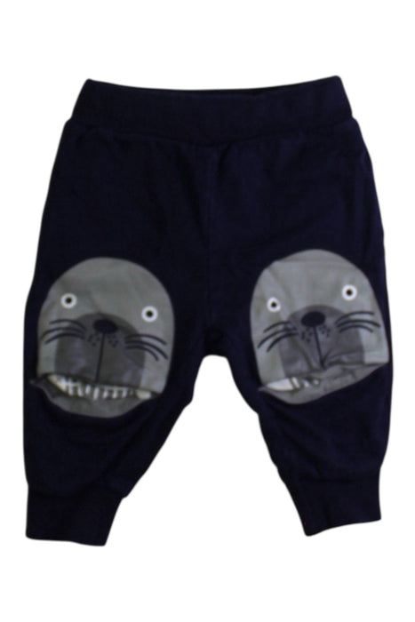 A Navy Casual Pants from Seed in size 0-3M for boy. (Front View)