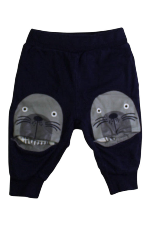 A Navy Casual Pants from Seed in size 0-3M for boy. (Front View)