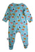 A Blue Onesies from Cotton Pigs in size 3-6M for neutral. (Back View)