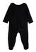 A Black Long Sleeve Jumpsuits from Miniclasix in size 6-12M for boy. (Back View)