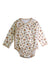 A White Long Sleeve Bodysuits from Primeval in size 12-18M for neutral. (Front View)