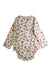 A White Long Sleeve Bodysuits from Primeval in size 12-18M for neutral. (Back View)