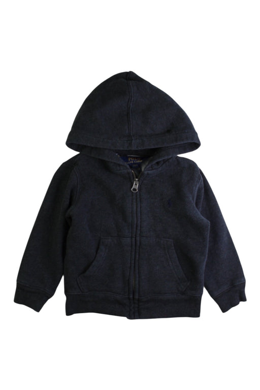 A Navy Lightweight Jackets from Polo Ralph Lauren in size 2T for boy. (Front View)