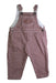A Red Long Overalls from Seed in size 12-18M for boy. (Front View)