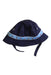A Navy Sun Hats from Janie & Jack in size 12-18M for neutral. (Front View)