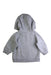 A Grey Hooded Sweatshirts from Sprout in size 6-12M for boy. (Back View)