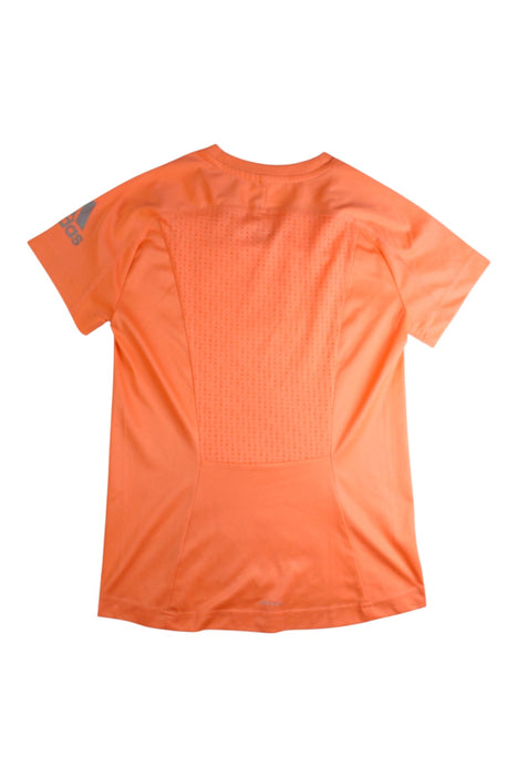 A Orange Active Tops from Adidas in size 12Y for neutral. (Back View)