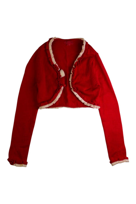 A Red Cardigans from Nicholas & Bears in size 8Y for girl. (Front View)