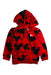 A Red Hooded Sweatshirts from Adidas in size 4T for boy. (Front View)