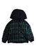 A Green Puffer/Quilted Jackets from Comme Ca Ism in size 4T for boy. (Front View)